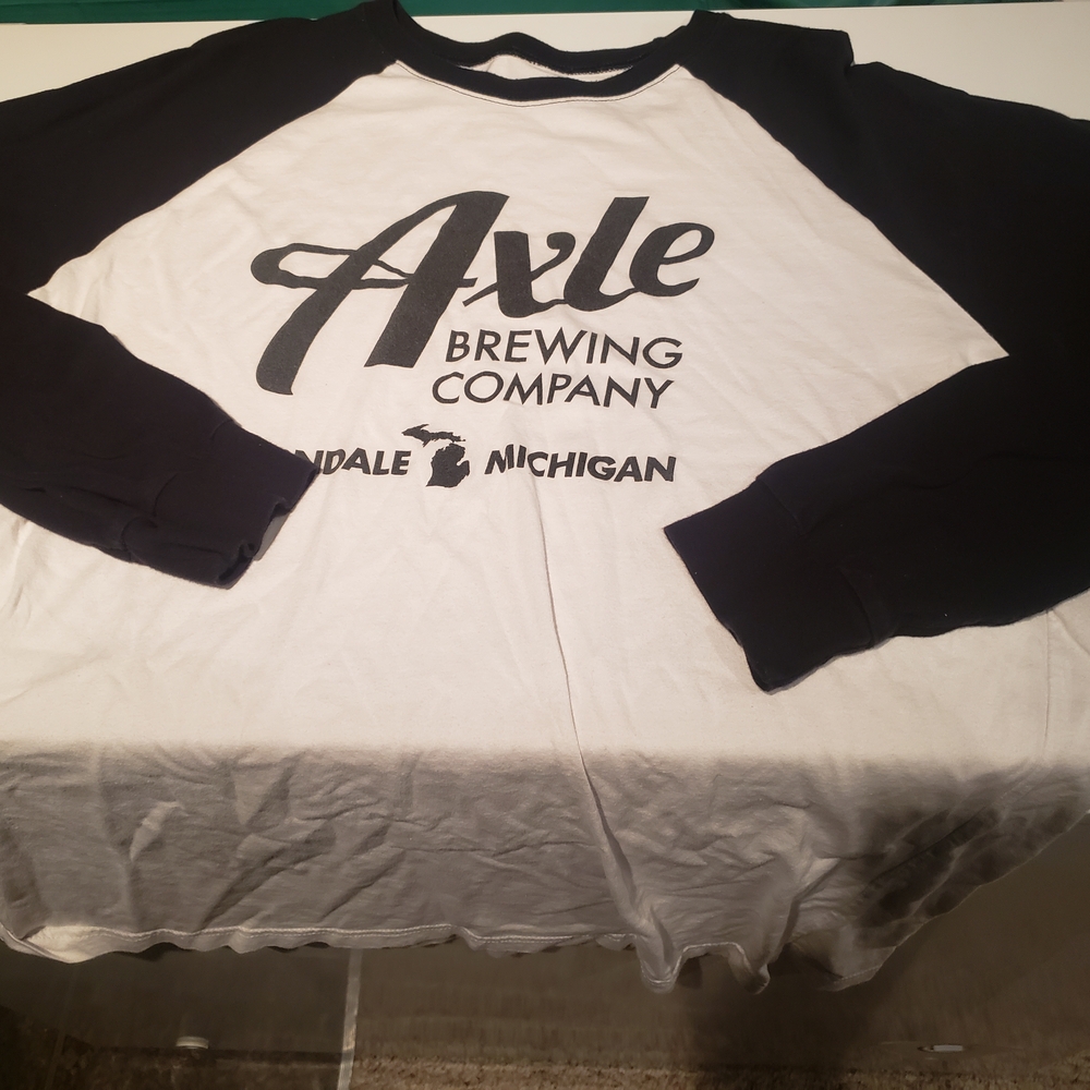 Black and White Long Sleeve Tee